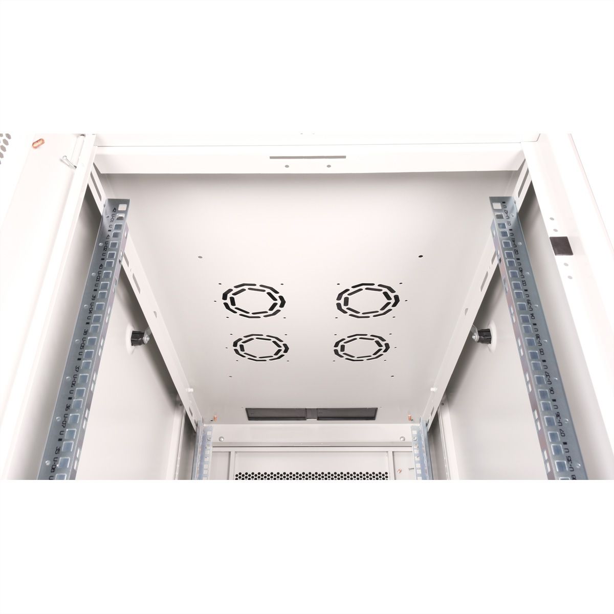 ROLINE 19-inch Server Cabinet Basic 42 U, 600x1000 WxD perforated grey