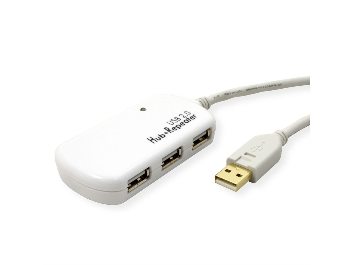ATEN UE2120H USB Extender 4-Poorts Hub, grijs, 12 m