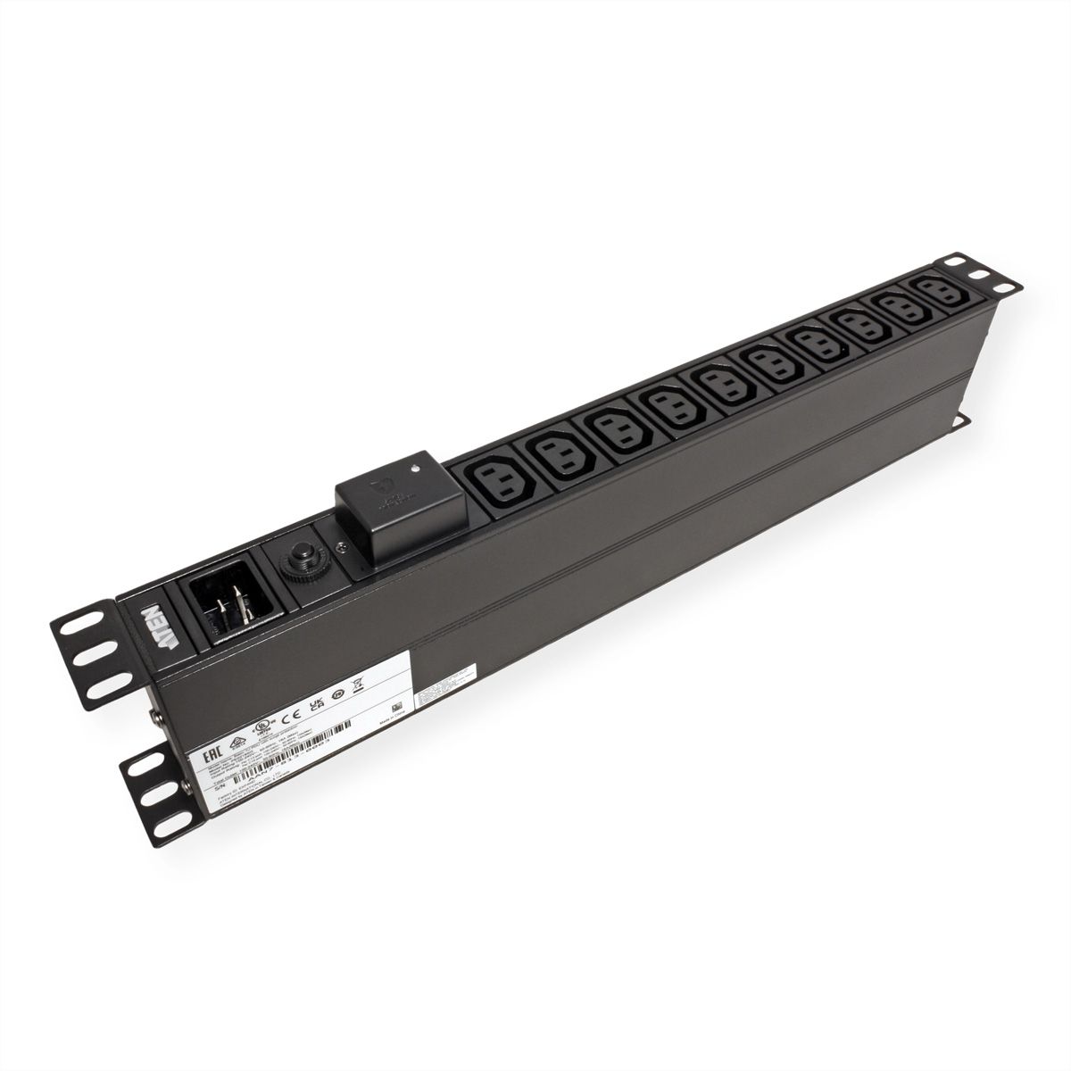 ATEN PE0218SG 1HE 16A 18-poorts basis PDU met overspanningsbeveiliging