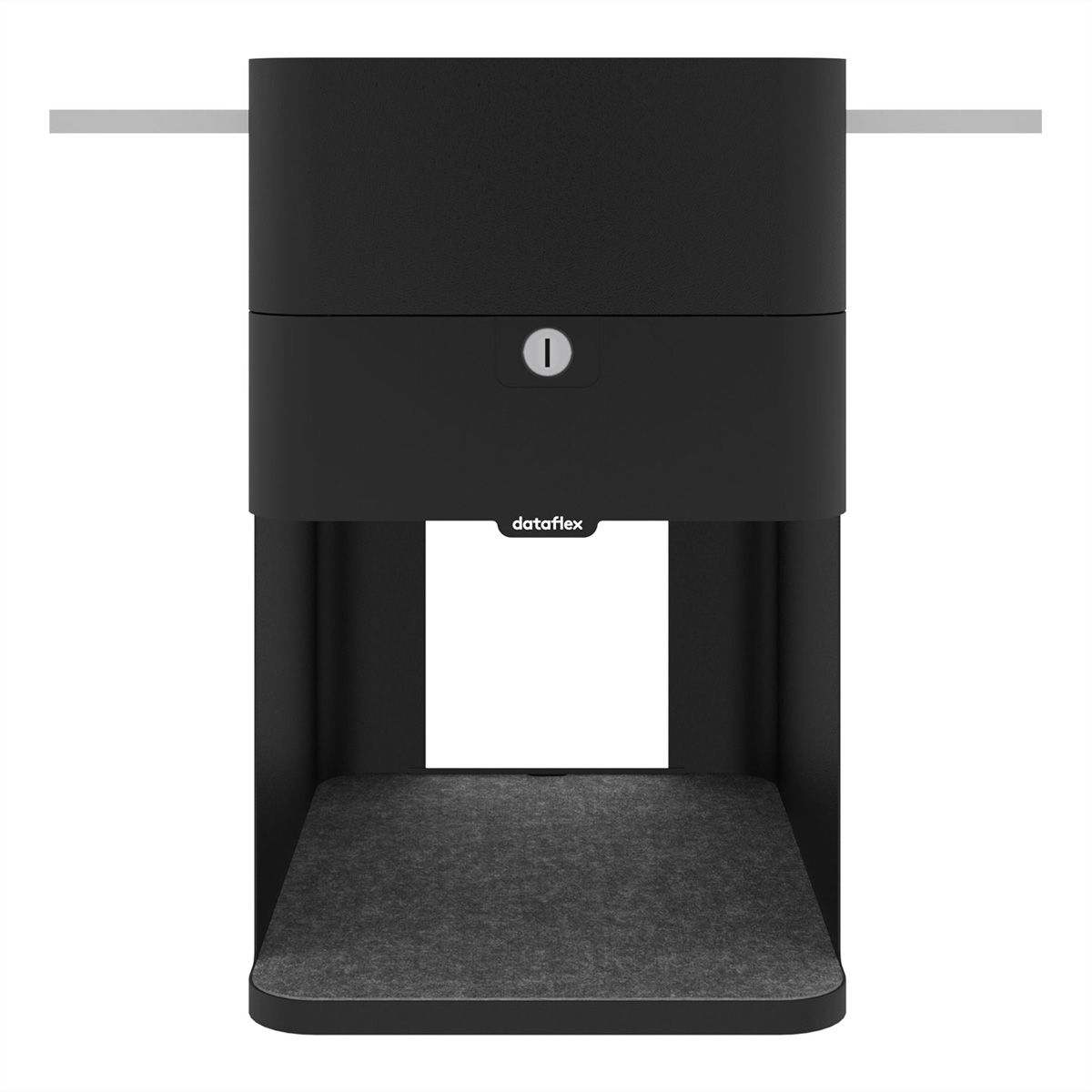 DATAFLEX Bento® desktop locker, 503, black