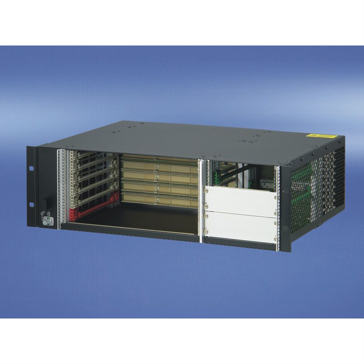 SCHROFF CPCI System for Pluggable PSU, Horizontal, 3 U, 6 Slot
