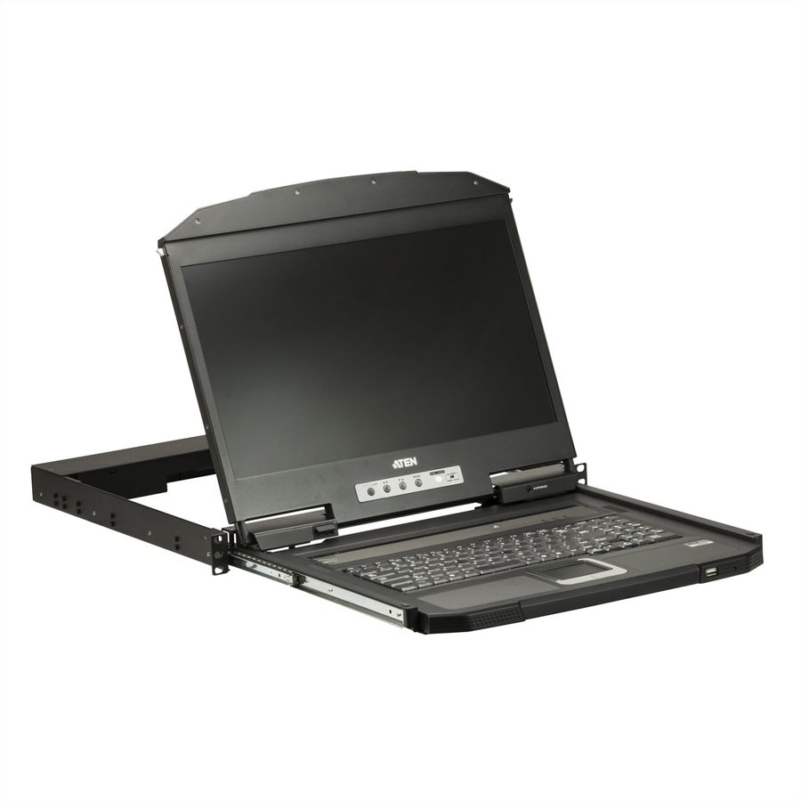 ATEN CL3100NX Console USB VGA, Toetsenbord indeling Amerikaans