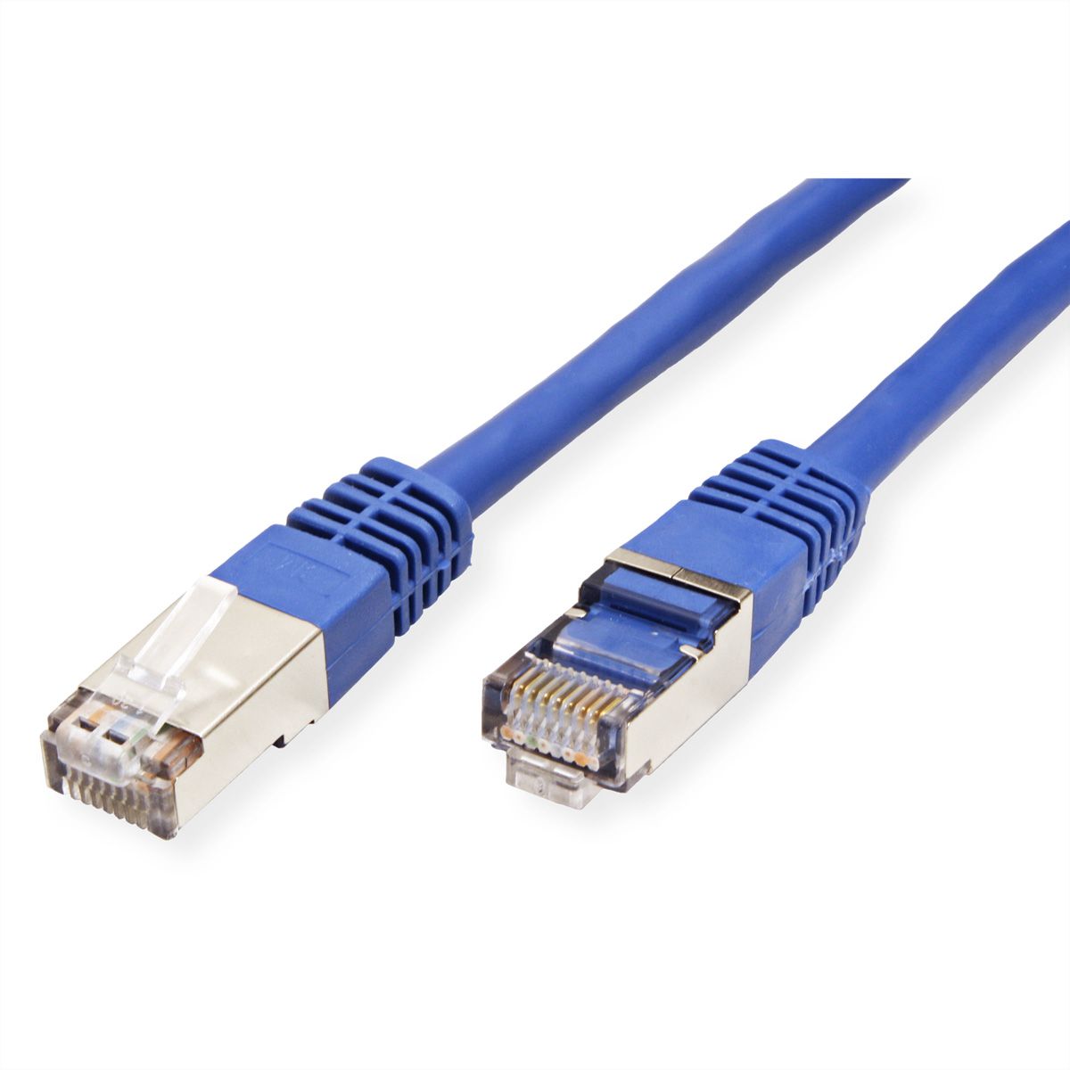 VALUE Patchkabel Cat.6 (Class E) S/FTP (PiMF), blauw, 2 m