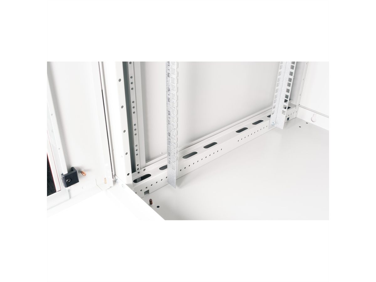 ROLINE 19-inch wandbehuizing Basic Plus 12U, 600x600 BxT grijs