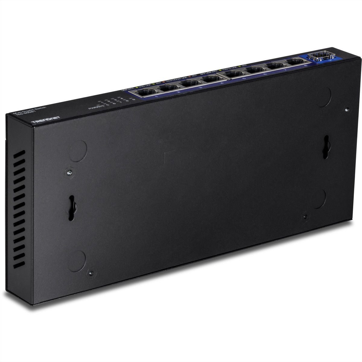 TRENDnet TEG-S5091 9-poorts switch, 2,5G unmanaged switch met 10G SFP+ poort