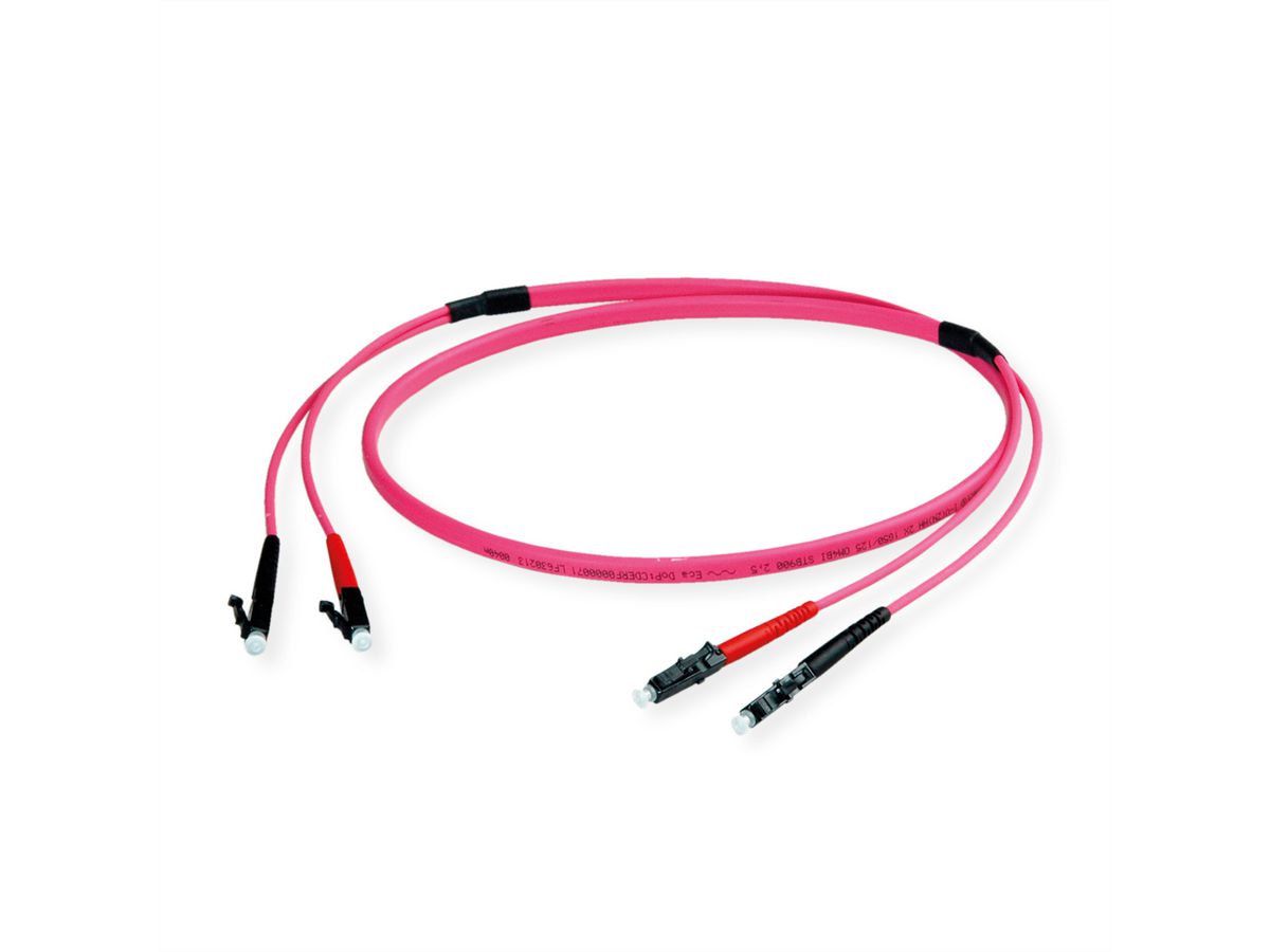 2x OM4 LC/SC LEONI Breakoutkabel Konfektioniert