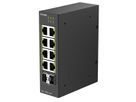 D-Link DIS-100G-10P 10-Port Switch PoE+ Industrial Gigabit 2x 2,5G SFP+
