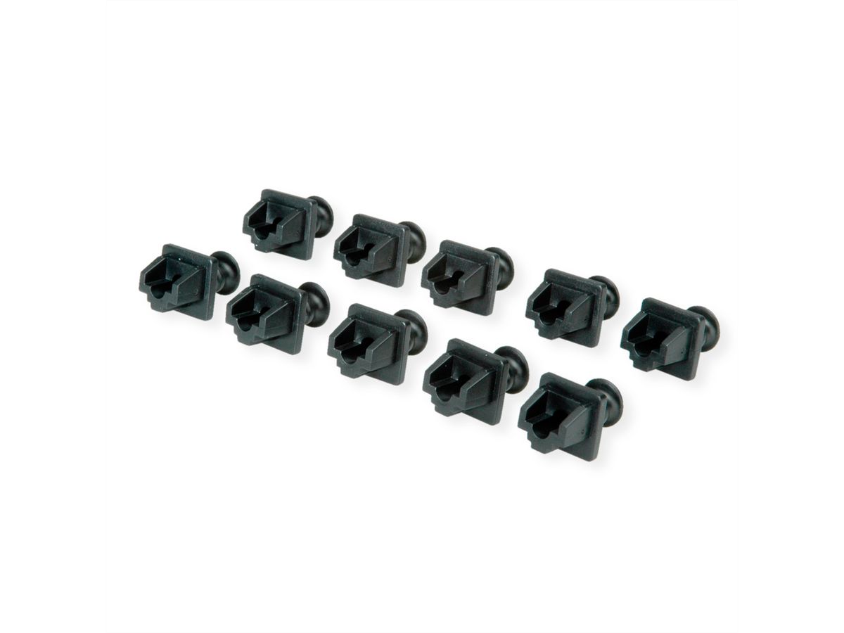 VALUE RJ45 Socket Dust Protector, black