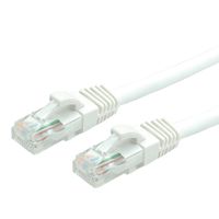 VALUE Patchkabel Kat.6A (Class EA) UTP, wit, 0,3 m