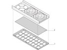 SCHROFF Air Filter Set for CompactPCI and VME 64x Systems
