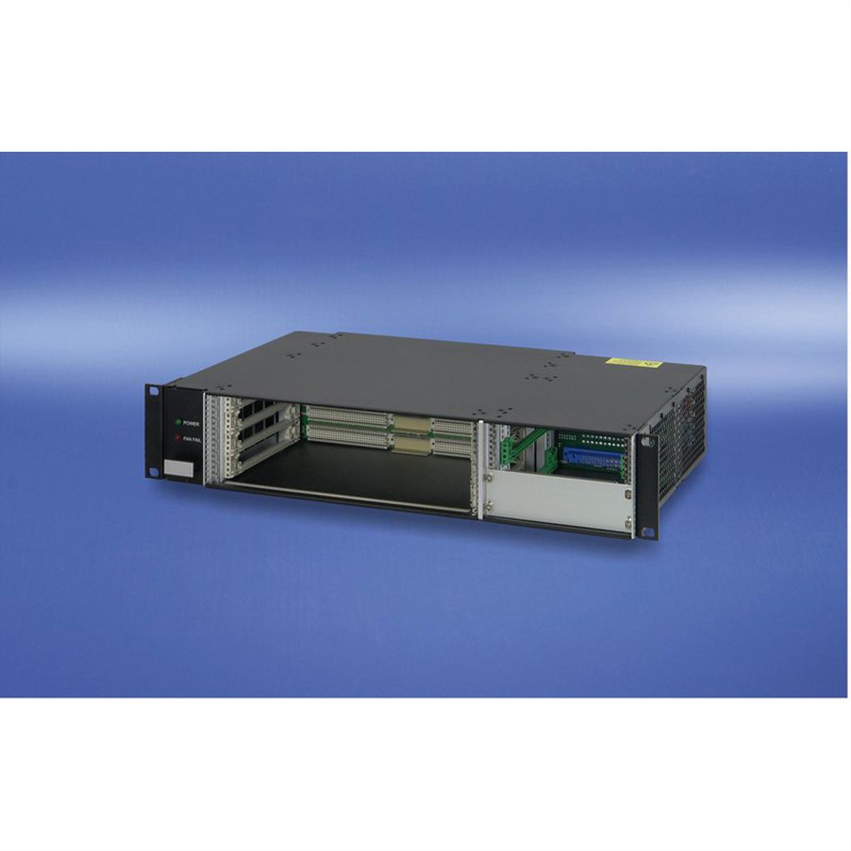 SCHROFF VME64x System, 2 U, 4 Slot, Pluggable PSU