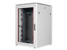 ROLINE 19-inch Network Cabinet Pro 22 U, 800x800 WxD glass door grey
