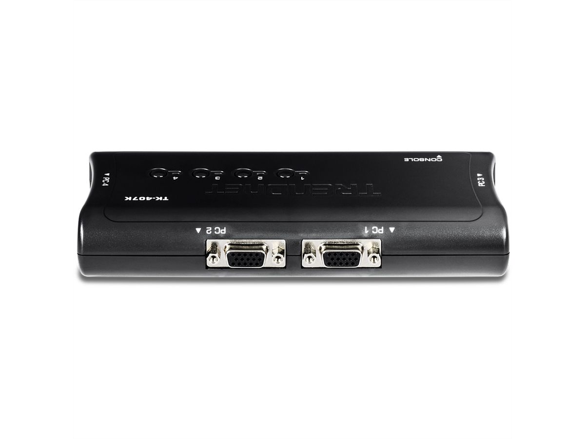 TRENDnet TK-407K KVM-switch 4-poorts USB-kit