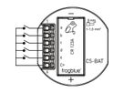 frogblue frogContact5-BAT, 5-kanaals ingang met batterijvoeding