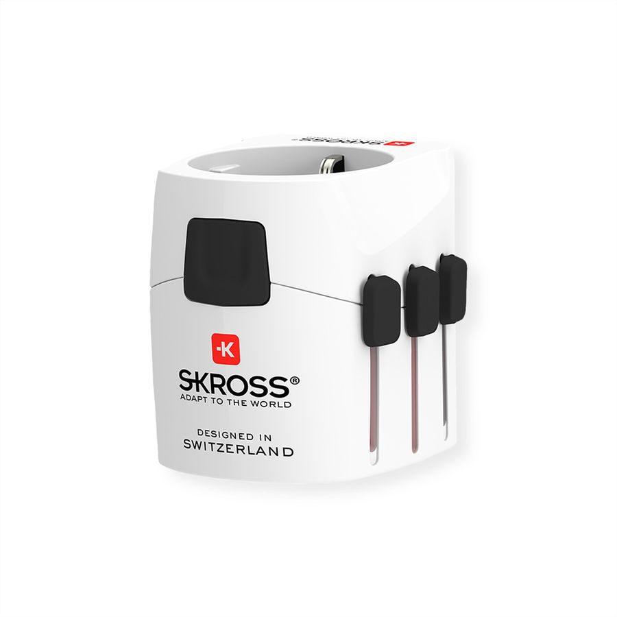 Skross PRO Light World Universal Travel Adapter, worldwide