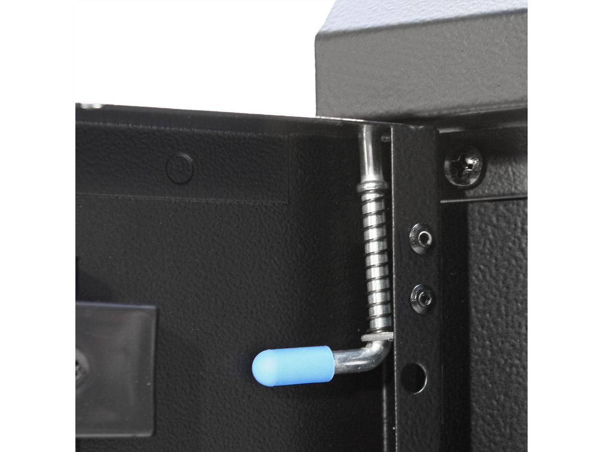 VALUE 19 inch wandbehuizing 18HE, 600x600 mm zwart, bouwpakket