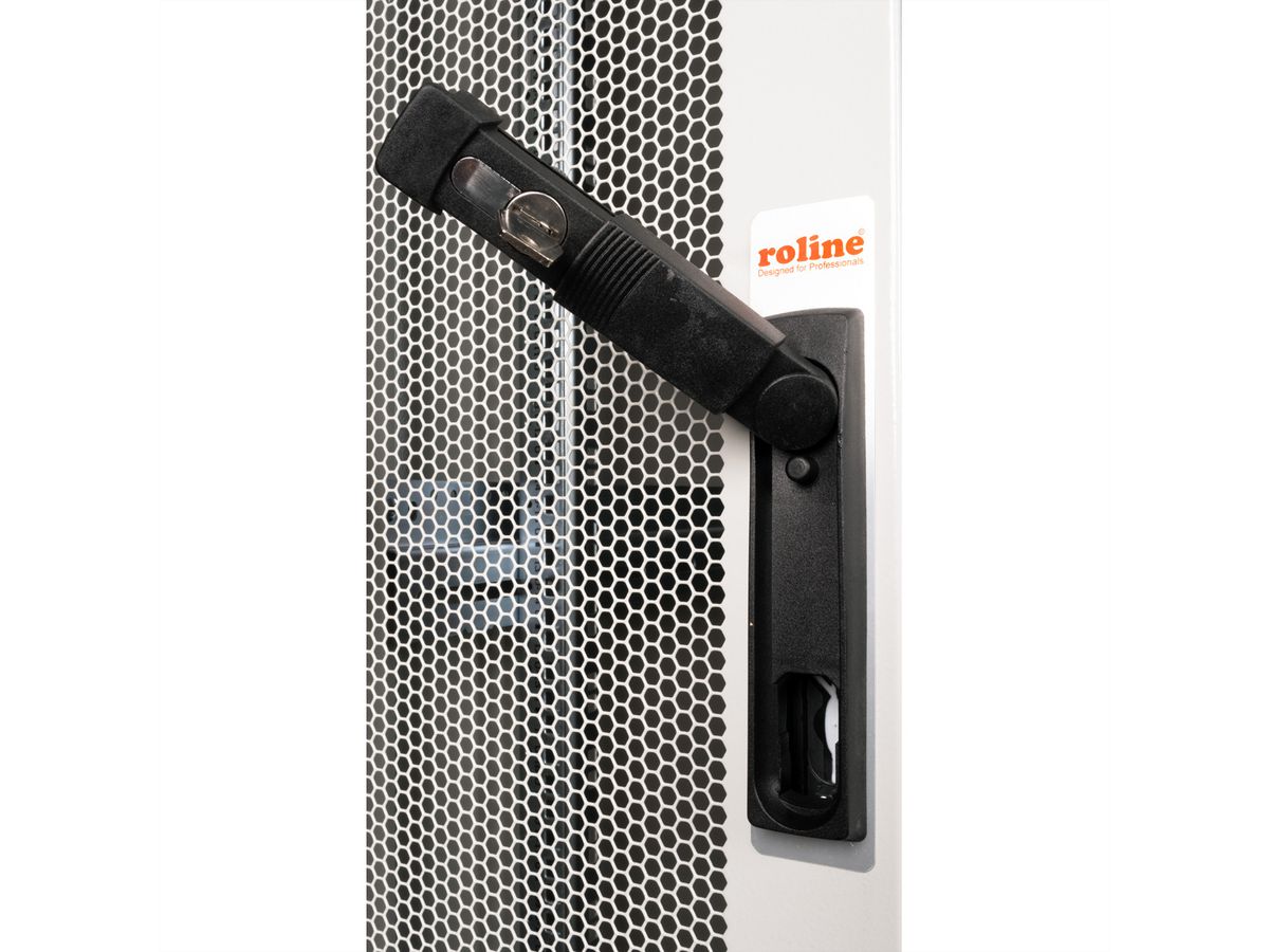 ROLINE 19-inch server rack Pro 26 U, 600x1000 WxD grey Plexiglas