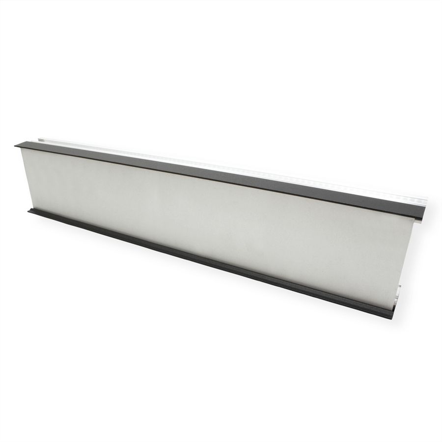 SCHROFF RatiopacPRO EMC Frontplaat, gegroefd, afgeschermd, 2 HE, 84 PK, 2,5 mm, Al, geanodiseerd voor, geleidend achter