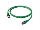 EasyLan DualBoot® PushPull Patch Cable Cat.6A (Class EA), S/FTP, RJ45 / RJ45, green, 2 m