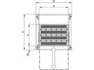 SCHROFF Eurorack Shelf, Telescopic, for Universal Frame, 600W 500D