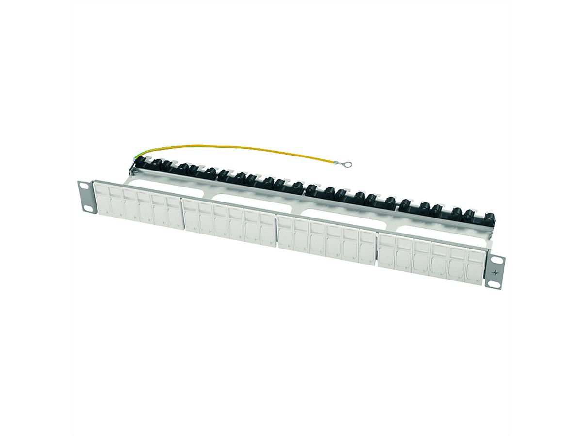 TELEGÄRTNER 19” modulehouder Flex voor AMJ-S/AMJ/UMJ
