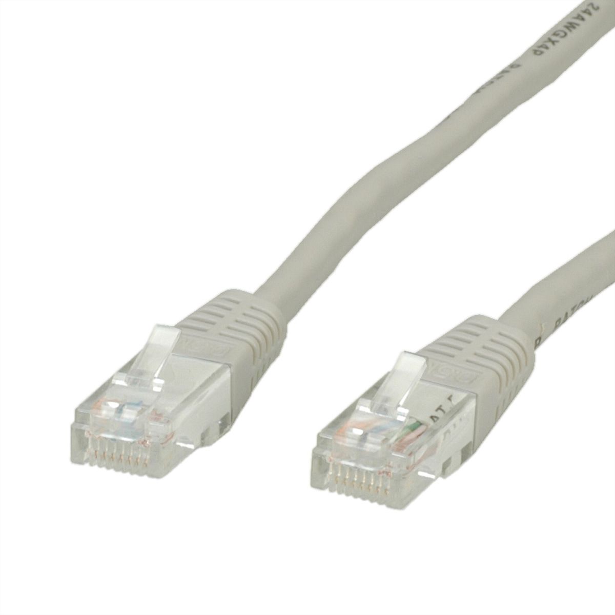 VALUE UTP Patch Cord, Cat.6 (Class E), grey, 5 m