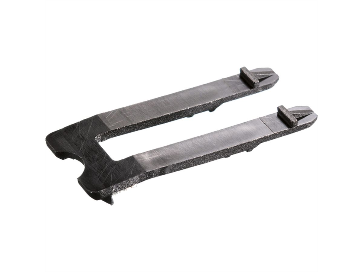 BACHMANN snap-in hook GST18, black
