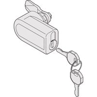 SCHROFF Aisle Containment Lock for Manual  Sliding Door