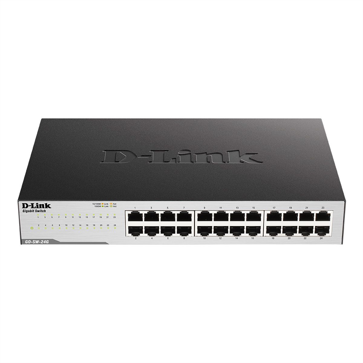 D-Link GO-SW-24G/E Switch 24-poorts Gigabit Easy Desktop
