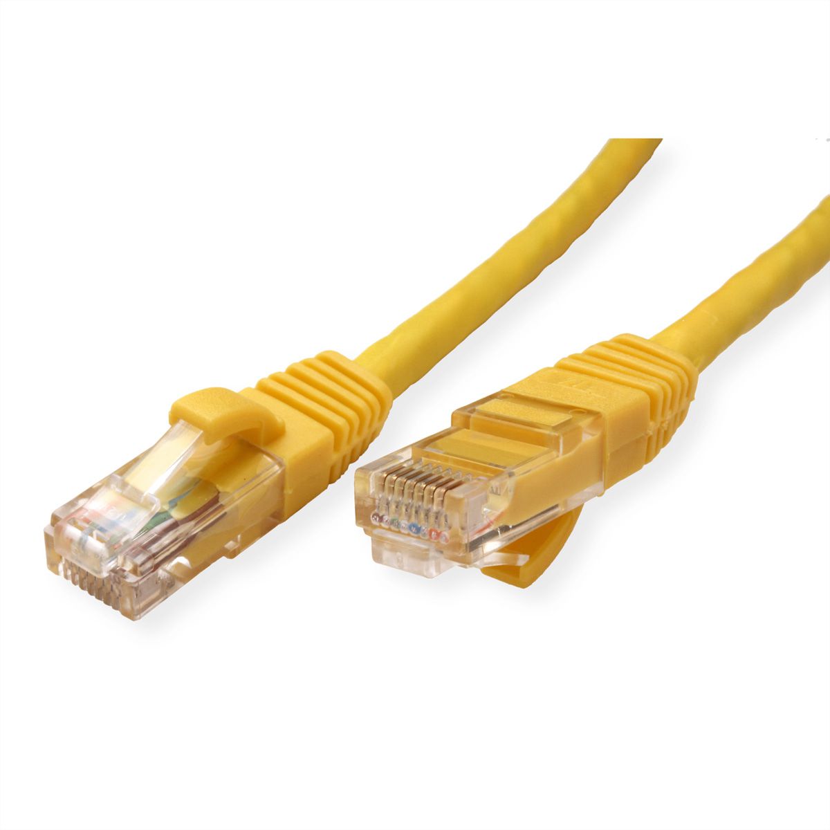 VALUE UTP Cat.6 (Class E) patchkabel, LS0H, geel, 5 m