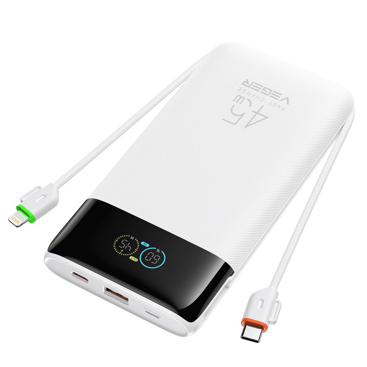 VEGER Powerbank W2085S 20000mah White