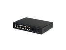 ROLINE Gigabit Ethernet Switch 6 poorten (5x 10/100/1000 + 1x SFP, 4x PoE+)