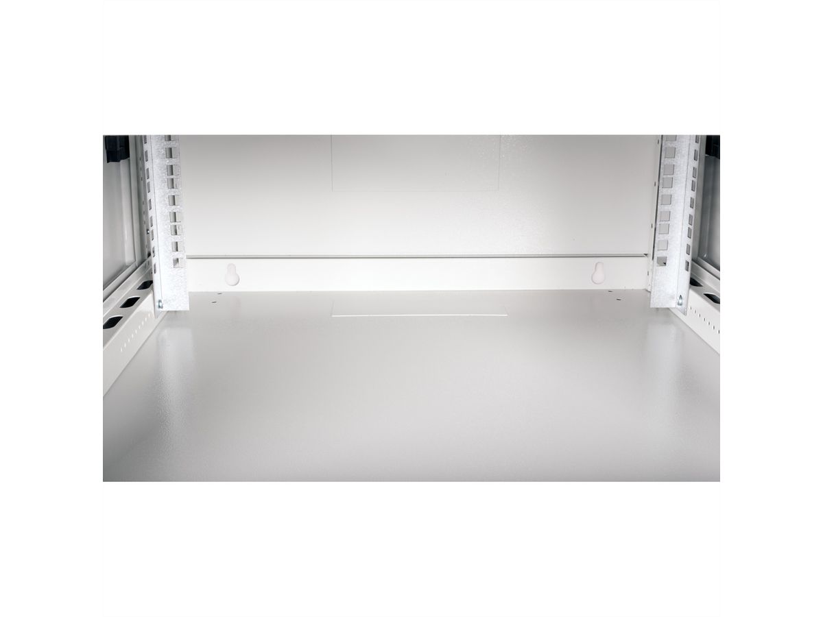ROLINE 19" Wall Cabinet Basic Plus 4U, 600x600 BxT grey
