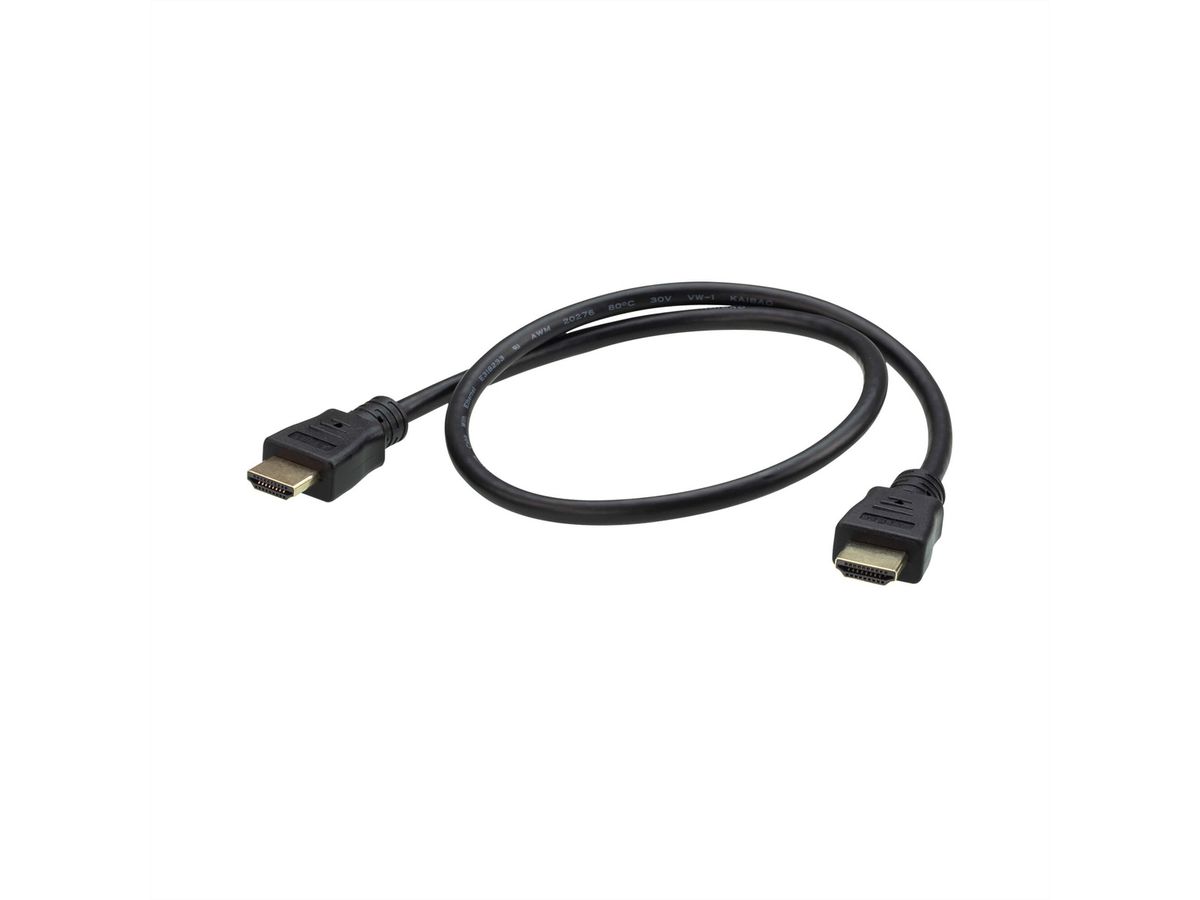 ATEN 2L-7DA6H Highspeed HDMI Kabel , zwart, 0,6 m