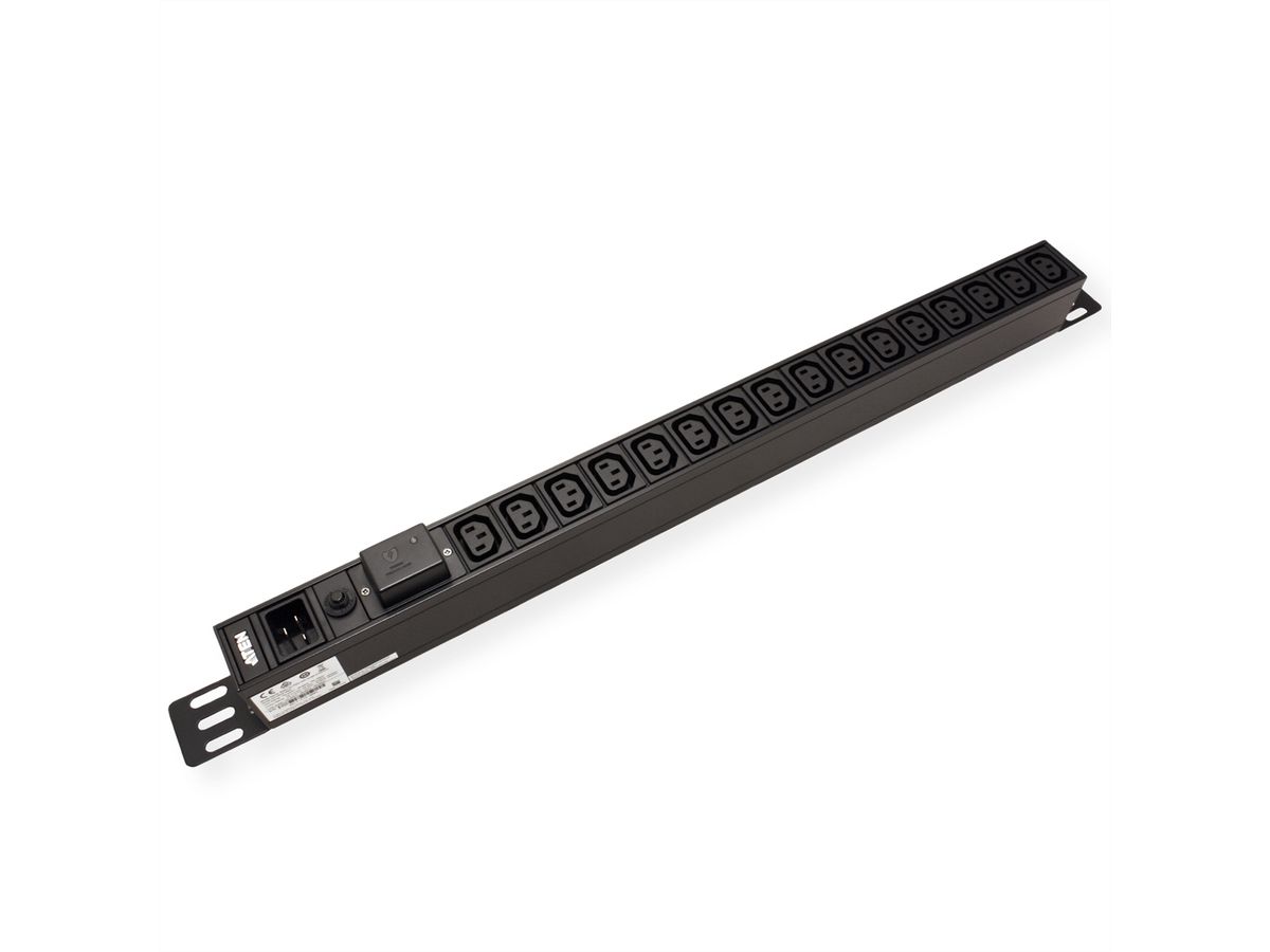 ATEN PE0216SG 0U 16A 16-poorts Basic PDU met overspanningsbeveiliging