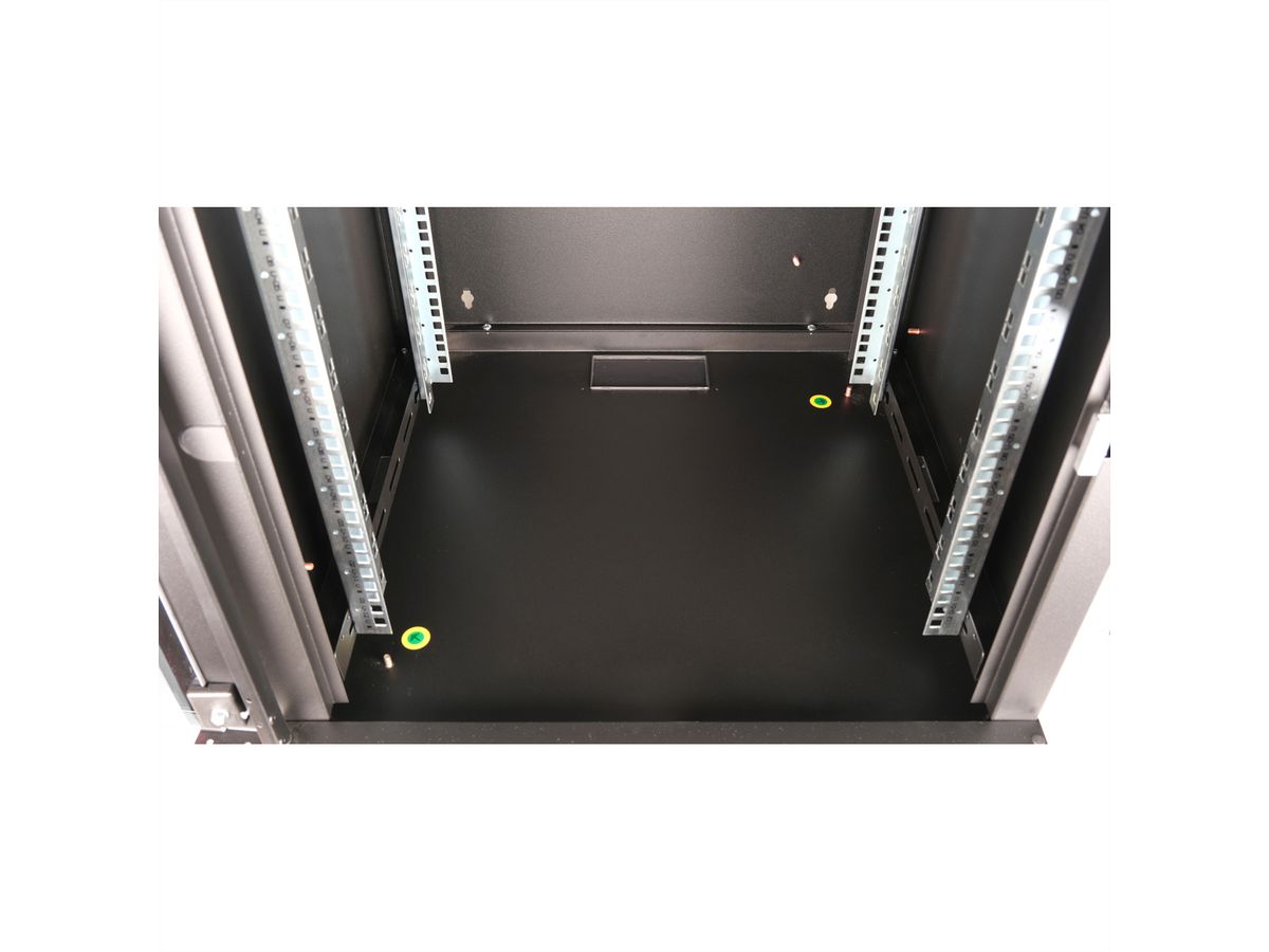 ROLINE 19-inch wandbehuizing Pro 12 U, 600x600 BxD zwart
