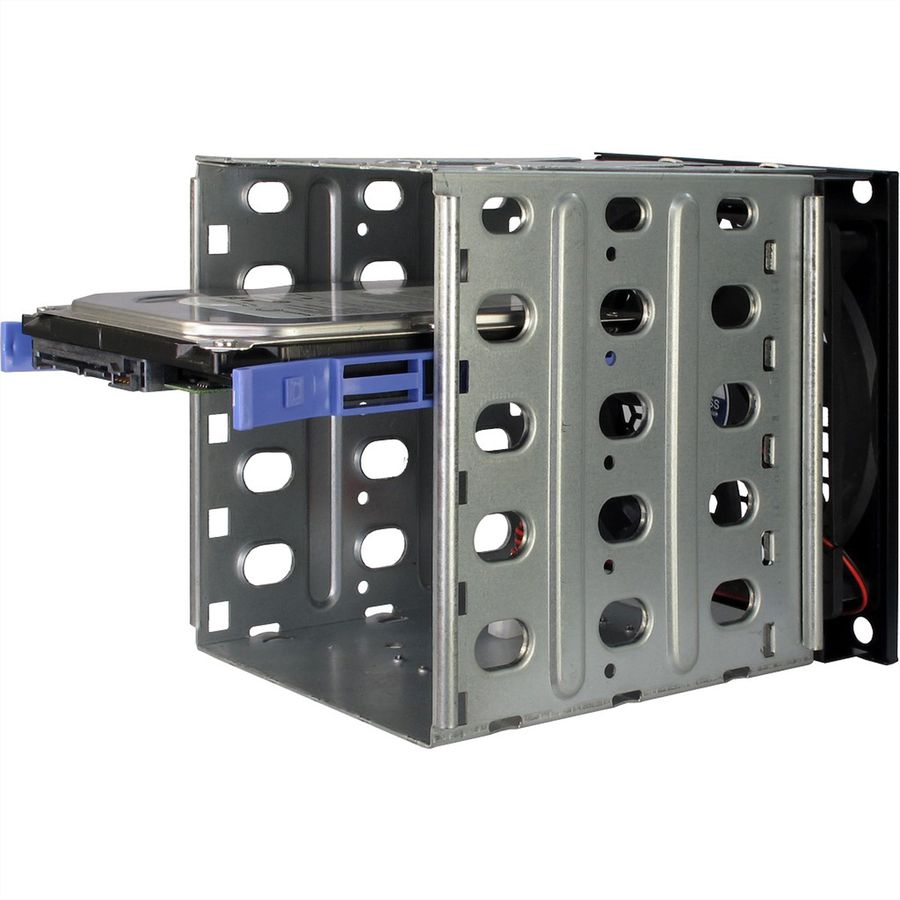 19" serverbehuizing, 4HE, lange versie, IPC 4U-4129L, zwart