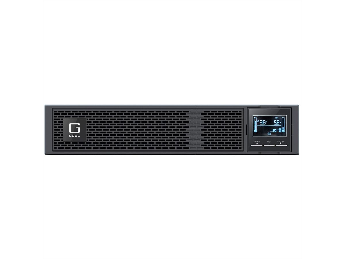 ROLINE ProSecure III 3000 RM2HE - Online UPS, 19" rack-versie, zwart, zwart