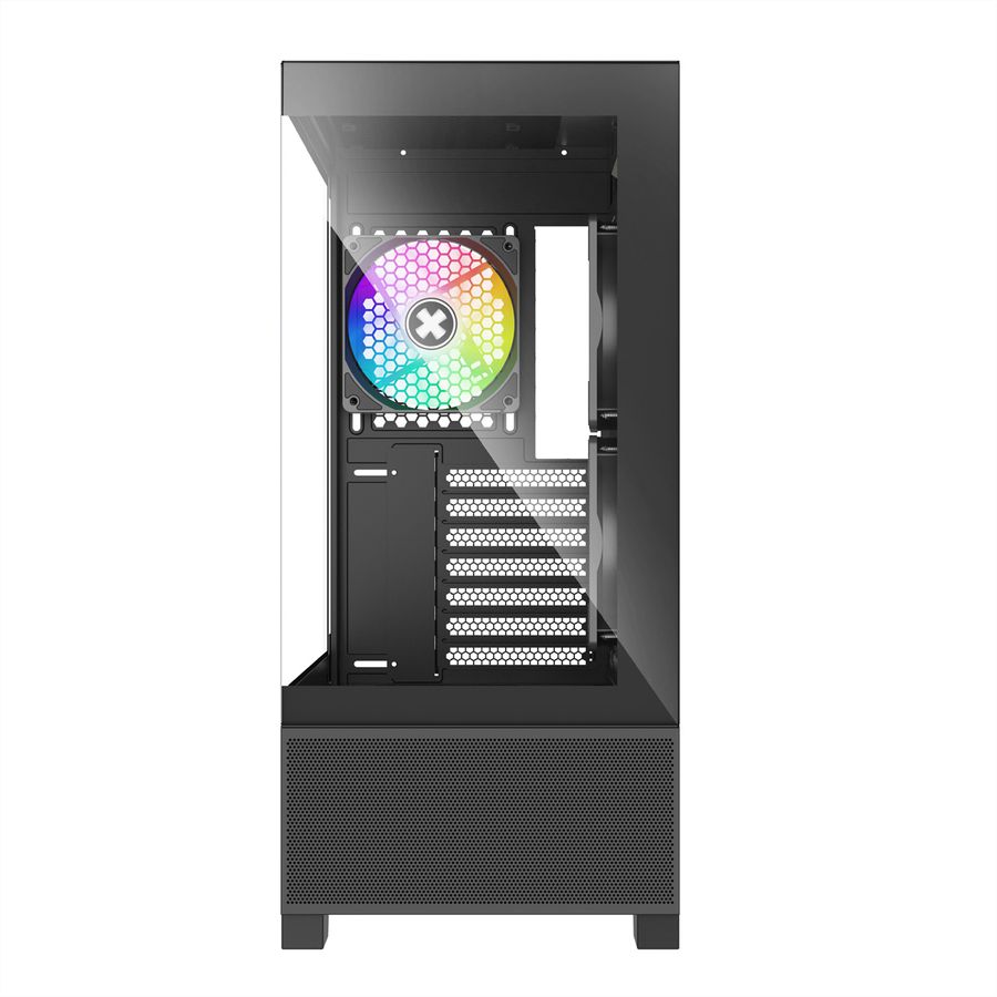 XILENCE Xilent Beam ATX pc-behuizing zwart , X218.ARGB Gaming ATX PC-behuizing zwart