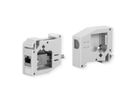 ROLINE Keystone Holder, empty, DIN-Rail, 180°
