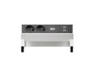 BACHMANN DESK2 2xUTE 1xUSB A/C 22W 0,2m GST18 RAL9010