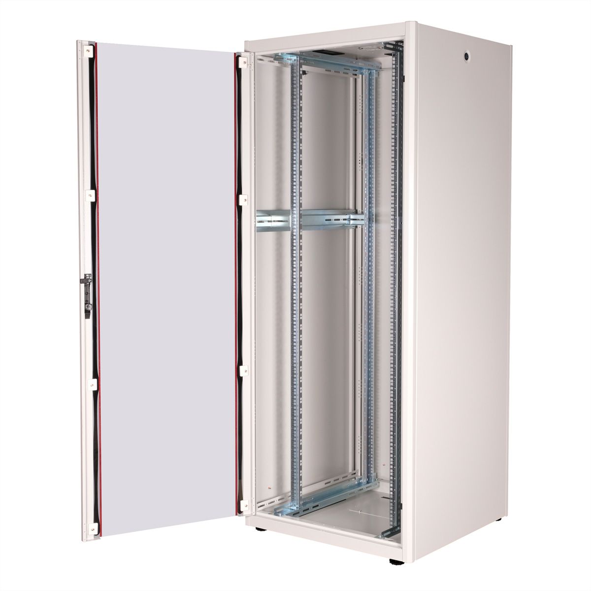 ROLINE 19-inch Network Cabinet Basic 42 U, 800x800 WxD glass door grey