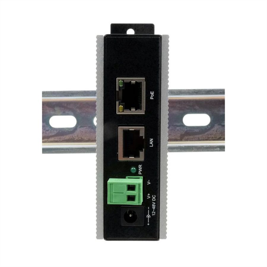 EXSYS EX-6007PoE-WT PoE Gigabit Injector, Metal housing