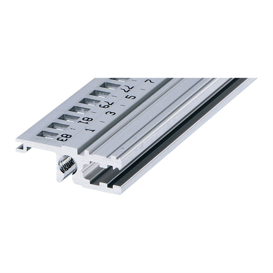 SCHROFF horizontale rail, achteraan, type L-VT, licht, 84 pk