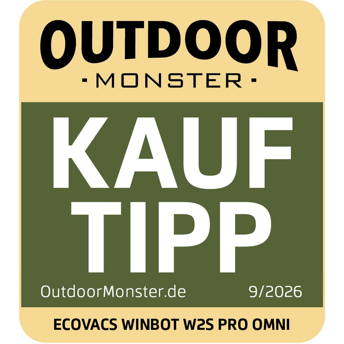 Ecovacs WINBOT W2S PRO OMNI EU, white