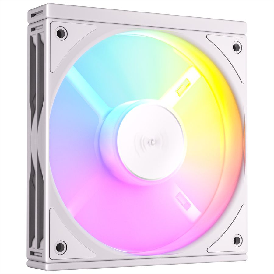 ANTEC C120R ARGB White PC Case Fan, 3-Pack, white