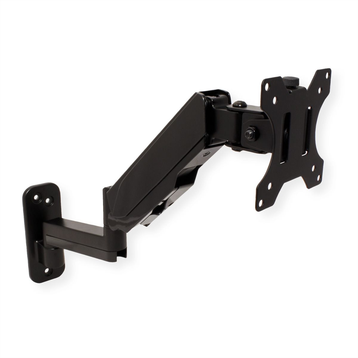 VALUE LCD Monitor Arm, Wall Mount, 5 Joints, Pivot, black