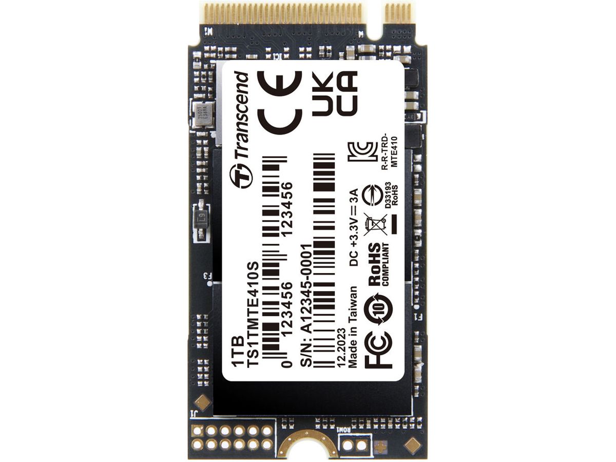 Transcend PCIe SSD 410S 1 TB M.2 PCI Express 4.0 NVMe 3D NAND