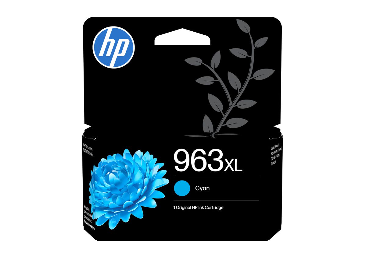 HP 963XL originele high-capacity cyaan inktcartridge