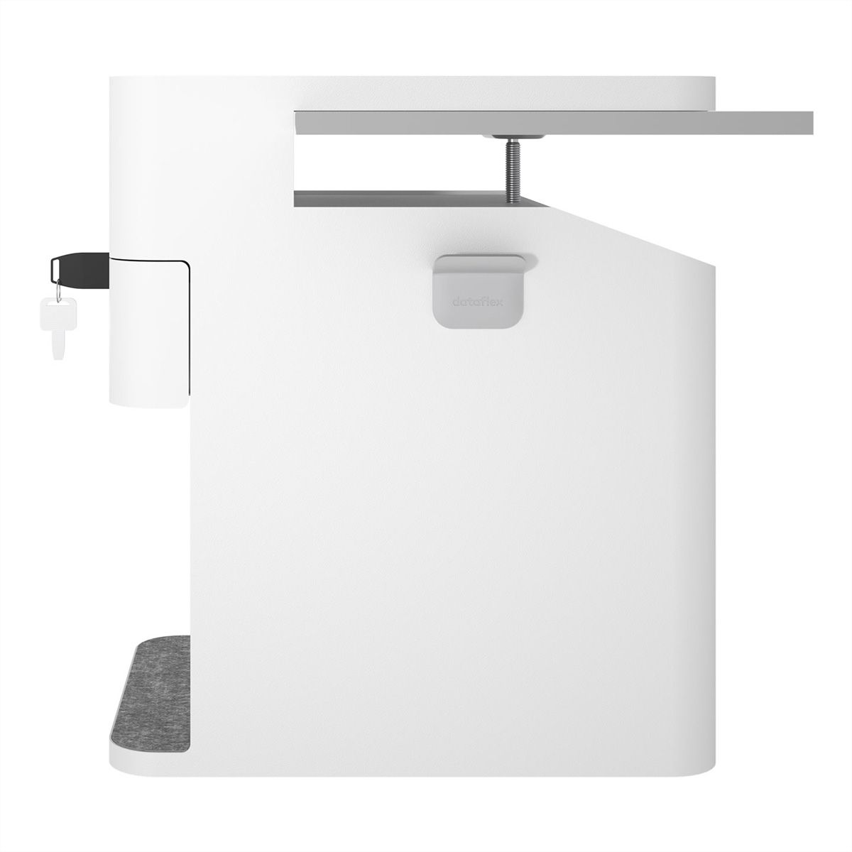 DATAFLEX Bento® desktop locker, 500, white